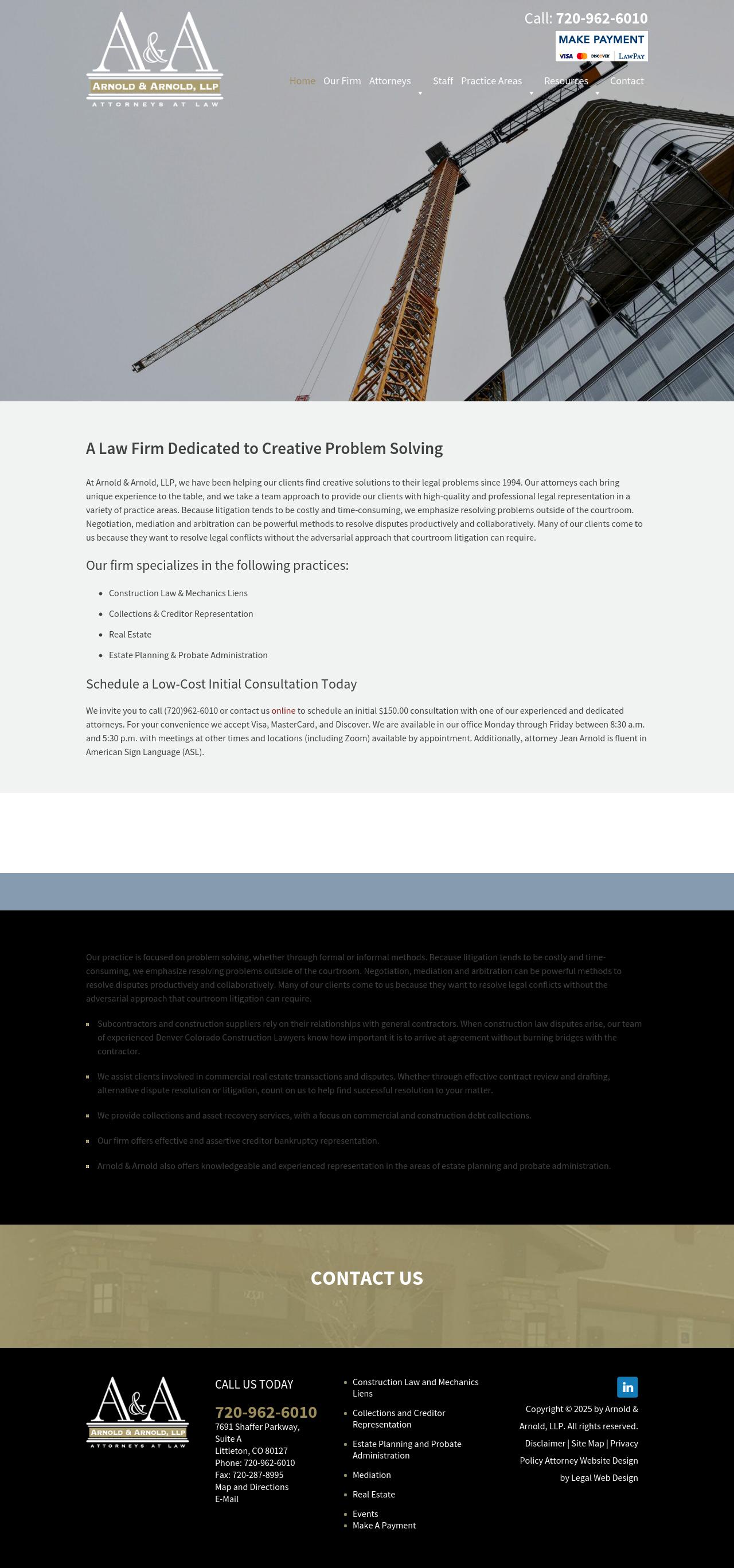 Arnold & Arnold, LLP - Littleton CO Lawyers