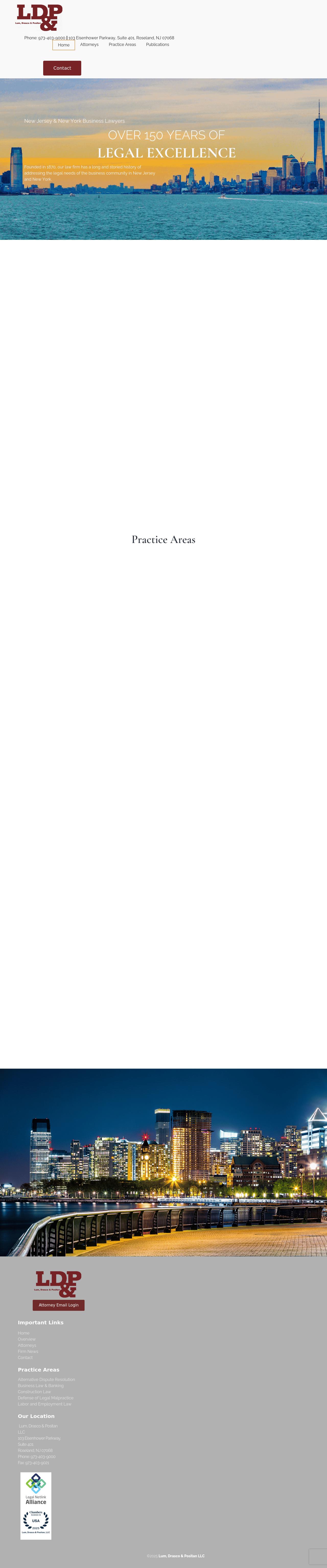 Lum, Drasco & Positan, LLC - Roseland NJ Lawyers