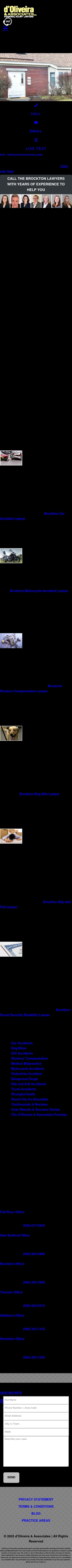 d'Oliveira & Associates - Brockton MA Lawyers