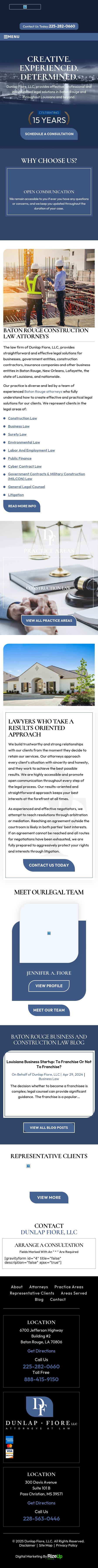 Dunlap Fiore, LLC - Baton Rouge LA Lawyers