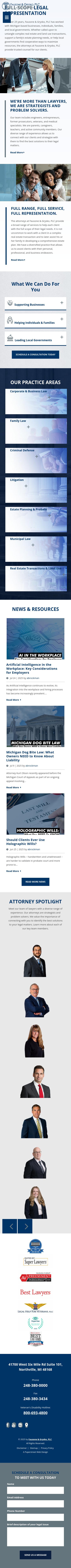 Fausone Bohn, LLP - Northville MI Lawyers