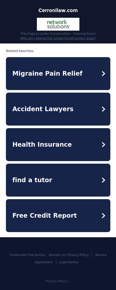 Joseph A. Cerroni,  Attorney at Law - Annandale VA Lawyers