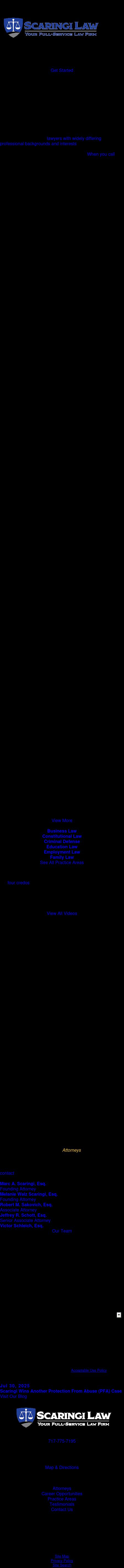Scaringi & Scaringi, P.C. - Carlisle PA Lawyers