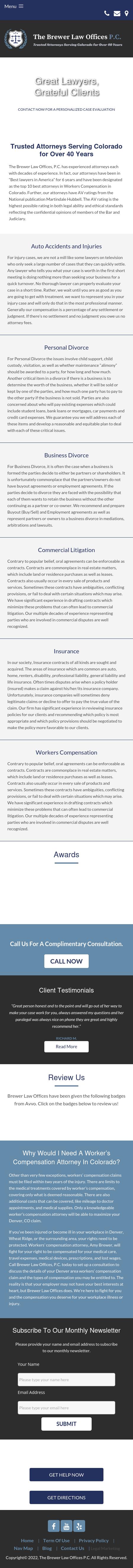 The Brewer Law Offices P.C. - Breckenridge CO Lawyers