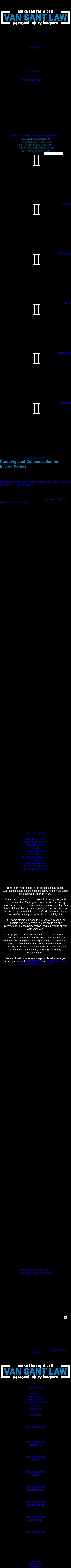 Van Sant Law, LLC - Atlanta GA Lawyers