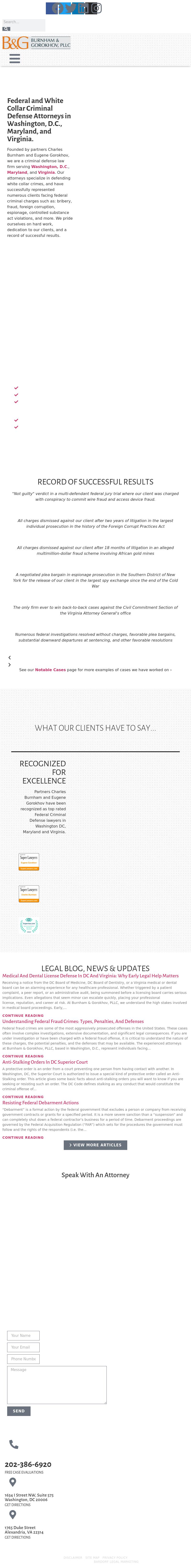 Burnham & Gorokhov, PLLC - Washington DC Lawyers