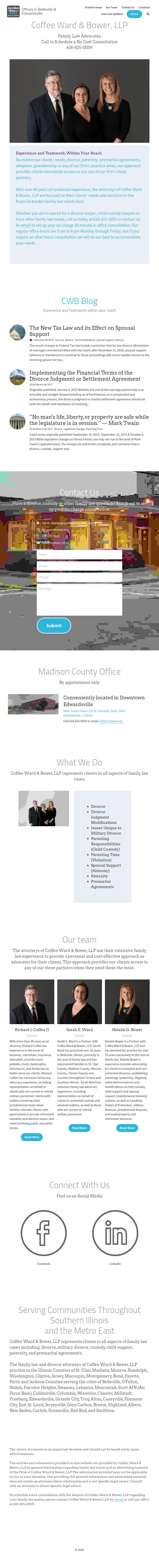 Coffee Ward & Bower, LLP - Belleville IL Lawyers