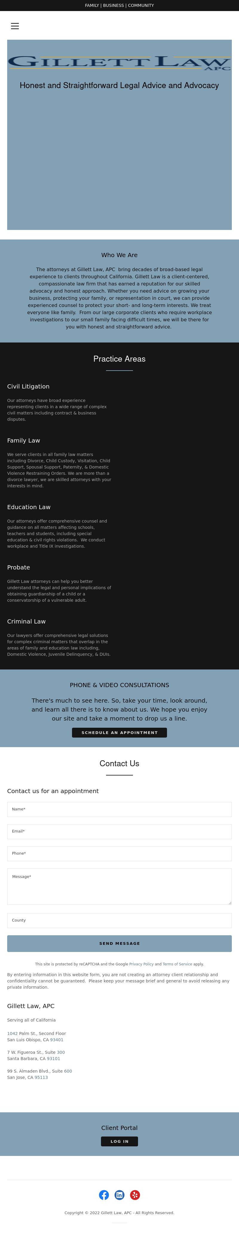Gillett Philpot Mattos Attorneys at Law - Tulare CA Lawyers
