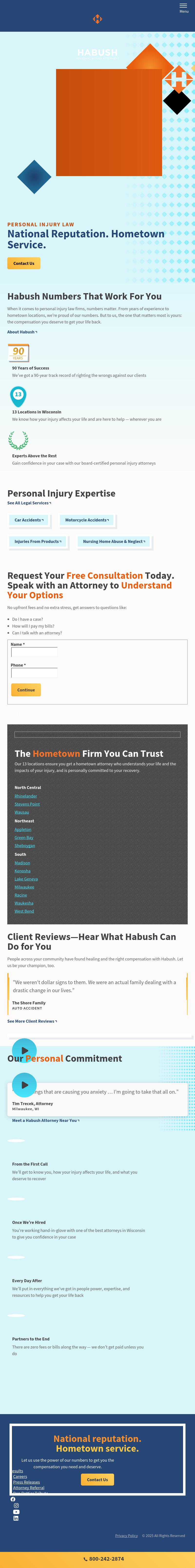 Habush Habush & Rottier S.C. - Wausau WI Lawyers