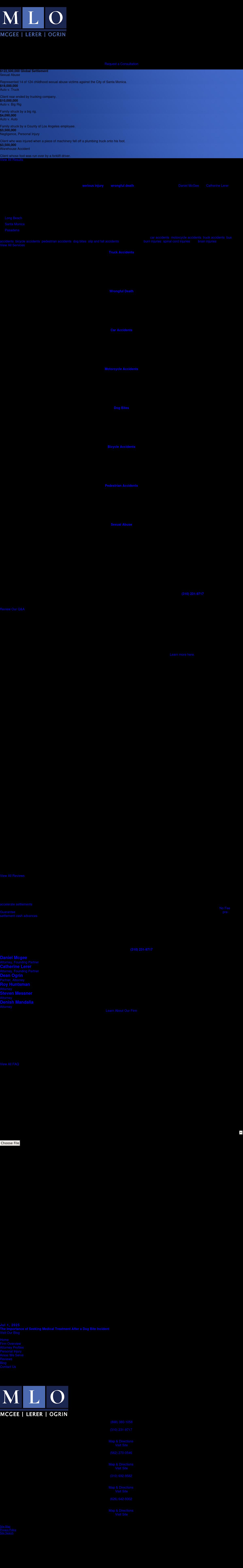 McGEE, LERER & Associates - Long Beach CA Lawyers